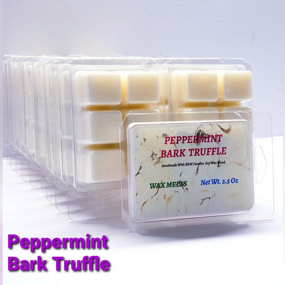 PEPPERMINT BARK TRUFFLE -Bath & Body Works Candle Wax Melts- $8 per pack
